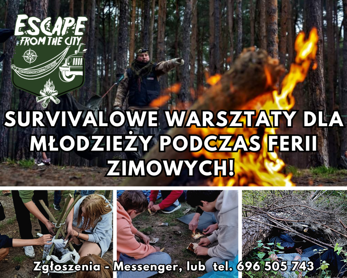 Ferie zimowe z Survivalem - Łódź