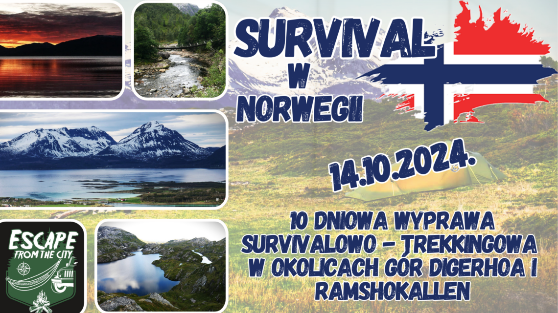 10-dniowa Wyprawa Survivalowa po Norwegii