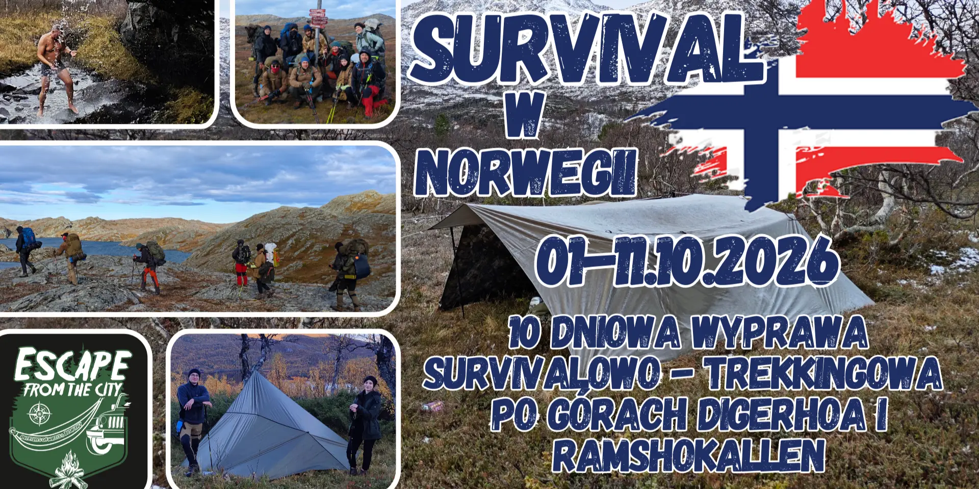 Survival w Norwegii 01-11.10.2026